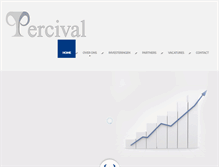 Tablet Screenshot of percivalparticipations.com